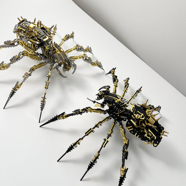 Fccgear3D metal  Mechanical Skeleton Spider Model Kit Floatingcity