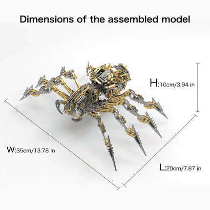 【Pre-sale】 Mechanical Skeleton Spider Model Kit Floatingcity