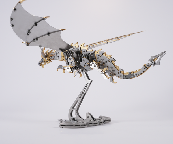 3D Metal Pterosaur Model Assembly Kit – Floatingcity gear