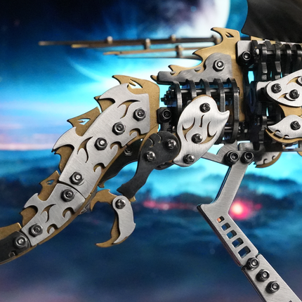3D Metal Pterosaur Model Assembly Kit Floatingcity gear