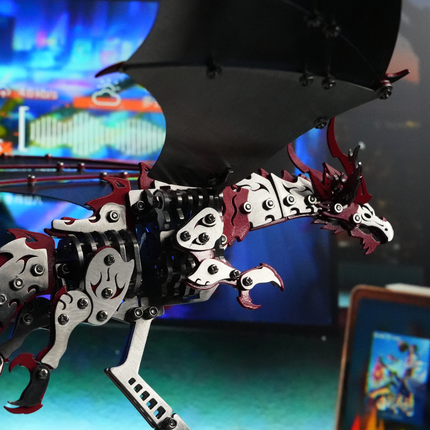 3D Metal Pterosaur Model Assembly Kit Floatingcity gear