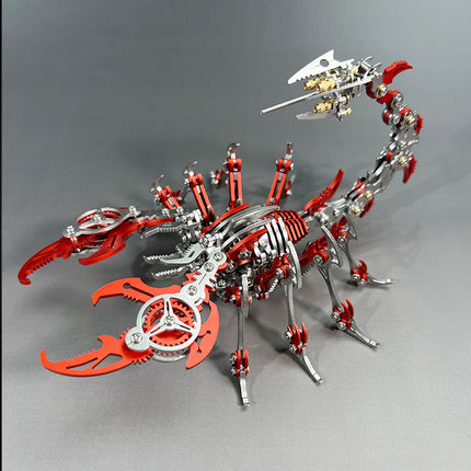 Mechanical Scorpion 3D Alloy Model kit( Comes with English manual) floatingcity