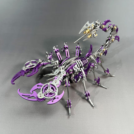 Mechanical Scorpion 3D Alloy Model kit( Comes with English manual) floatingcity