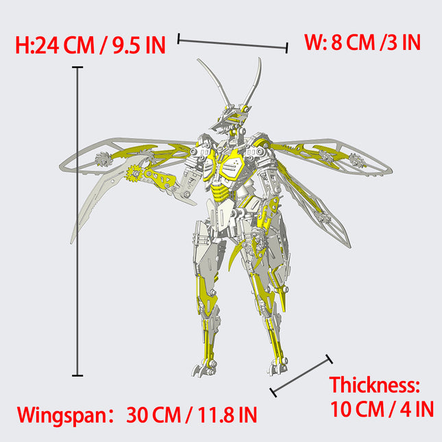 [pre -sale]3D metal model kit-The Blade-Master Mantis Floatingcity gear