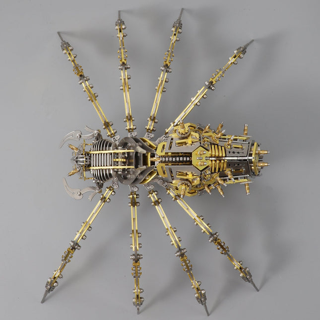 Fccgear3D metal  Mechanical Skeleton Spider Model Kit Floatingcity