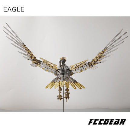 【Pre-sale】FCCGEAR 3D metal mechanical eagle model kit (30% off) Floatingcity gear