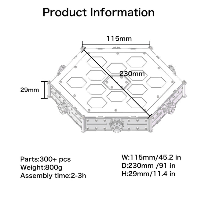 【pre-sale】Model display stand assembly kit Floatingcity