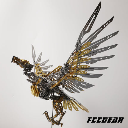 【Pre-sale】FCCGEAR 3D metal mechanical eagle model kit (30% off) Floatingcity gear