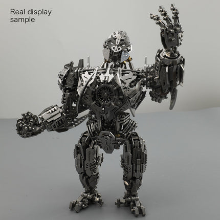 Mechanical Gorilla 3D Metal Model Kit DIY Articulated Puzzle for Adults and Kids Floatingcity gear
