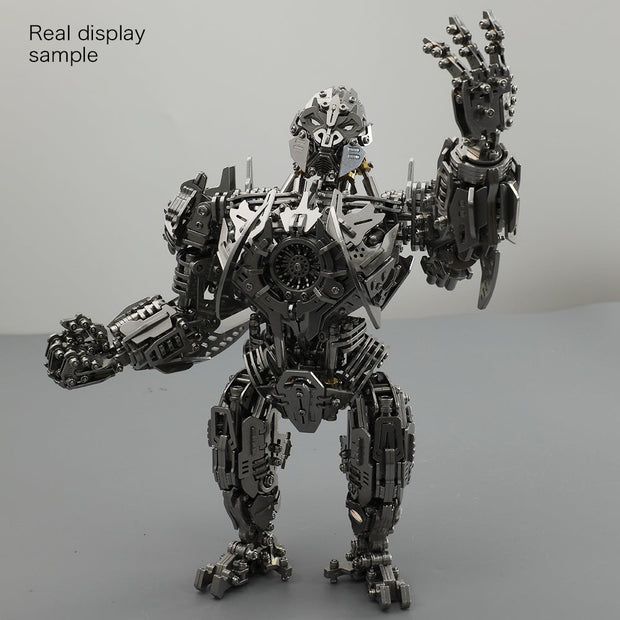Mechanical Gorilla 3D Metal Model Kit DIY Articulated Puzzle for Adults and Kids Floatingcity gear