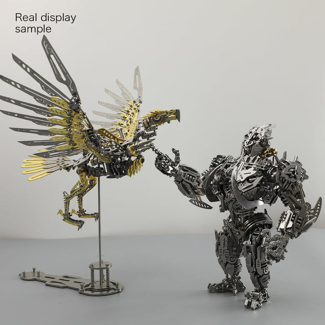 Mechanical Gorilla 3D Metal Model Kit DIY Articulated Puzzle for Adults and Kids Floatingcity gear
