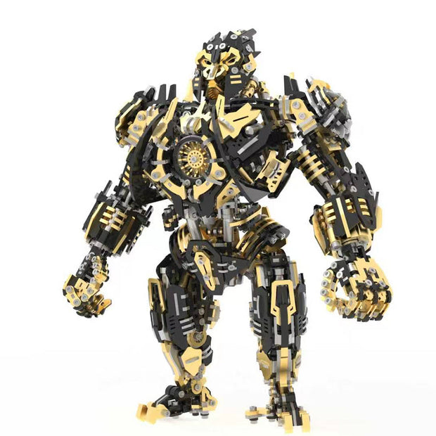Mechanical Gorilla 3D Metal Model Kit DIY Articulated Puzzle for Adults and Kids Floatingcity gear