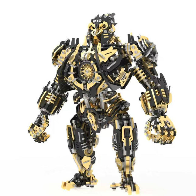 Mechanical Gorilla 3D Metal Model Kit DIY Articulated Puzzle for Adults and Kids Floatingcity gear