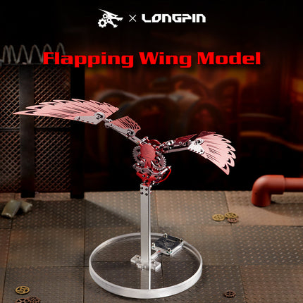 Ornithopter mechanical model, bionic mechanical wing design floatingcity