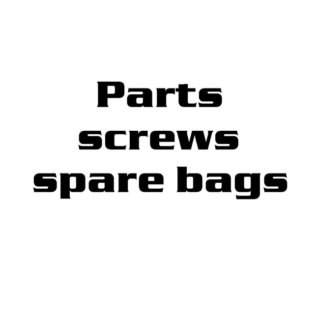 Parts, spare screw packs, complete packs floatingcity
