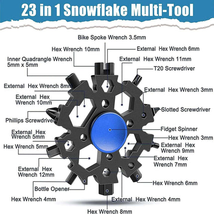 23-in-1 Snowflake Multitool Floatingcity