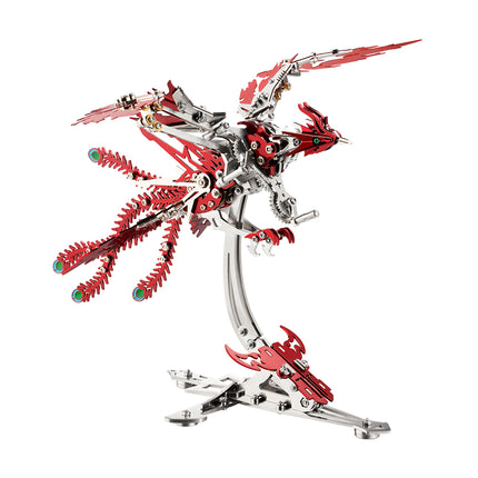 LongPin -3D  Mechanical metal phoenix assembly kit floatingcity