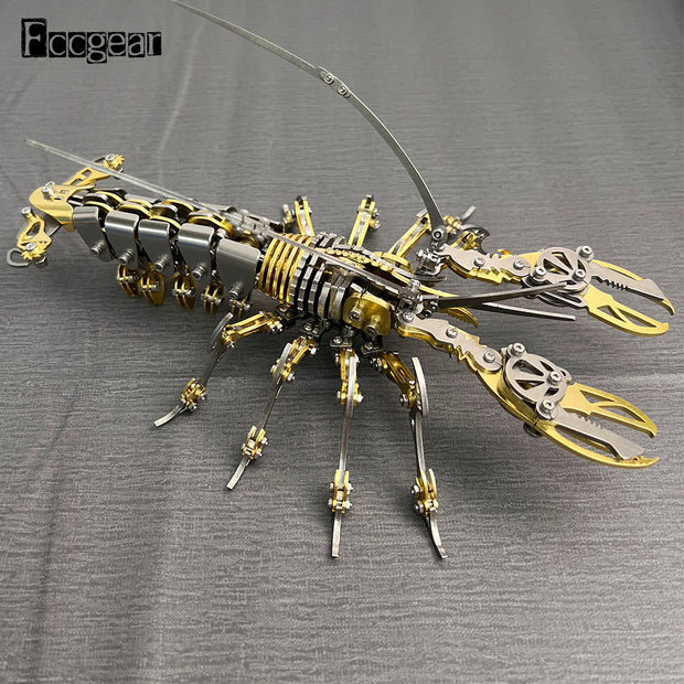 【pre-sale】3D metal mechanical lobster Floatingcity