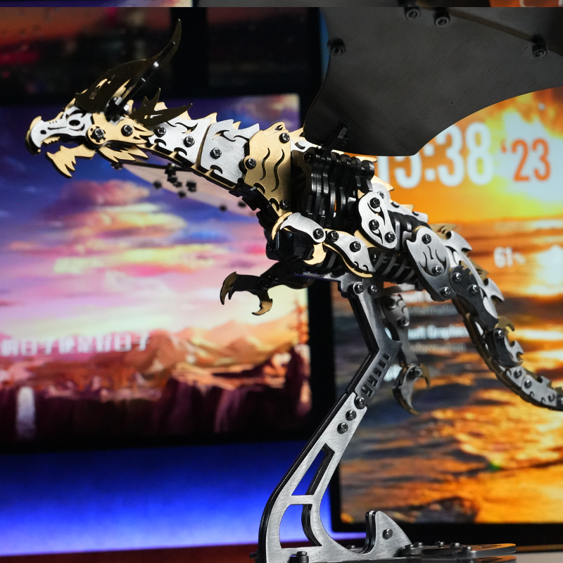 3D Metal Pterosaur Model Assembly Kit – Floatingcity gear 3D Metal Pterosaur Model Assembly Kit – Floatingcity gear