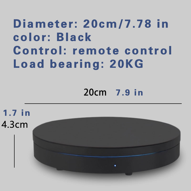 Rechargeable electric remote control model rotating display turntable ...
