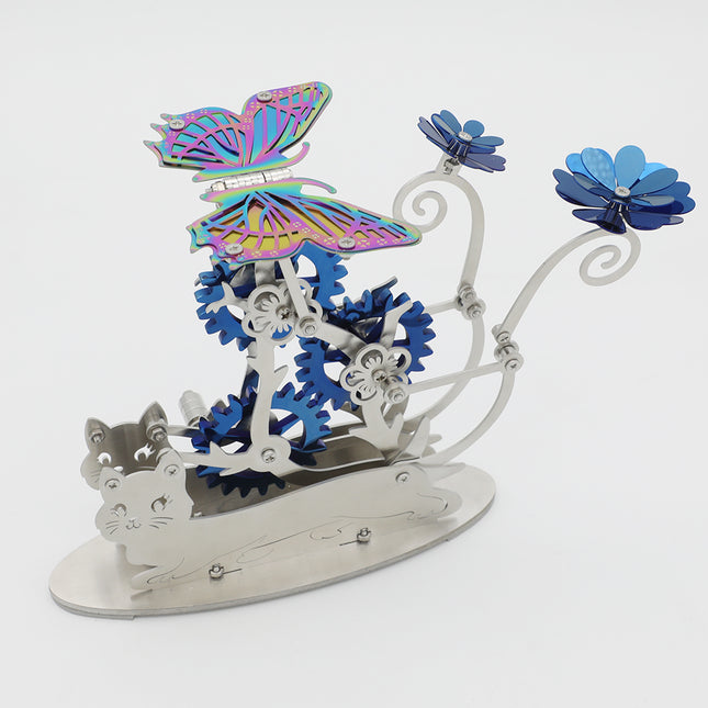 FCCGEAR-Cat Butterfly Dance Windmill Assembly kit floatingcity