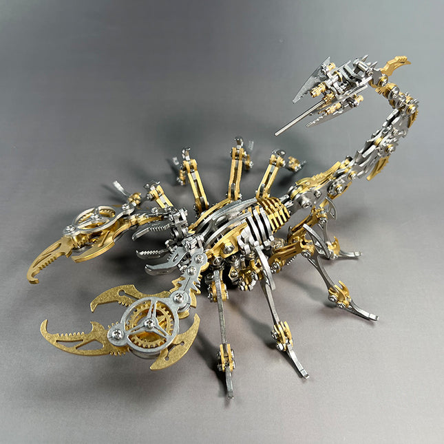 Mechanical Scorpion 3D Alloy Model kit（ Comes with English manual) floatingcity