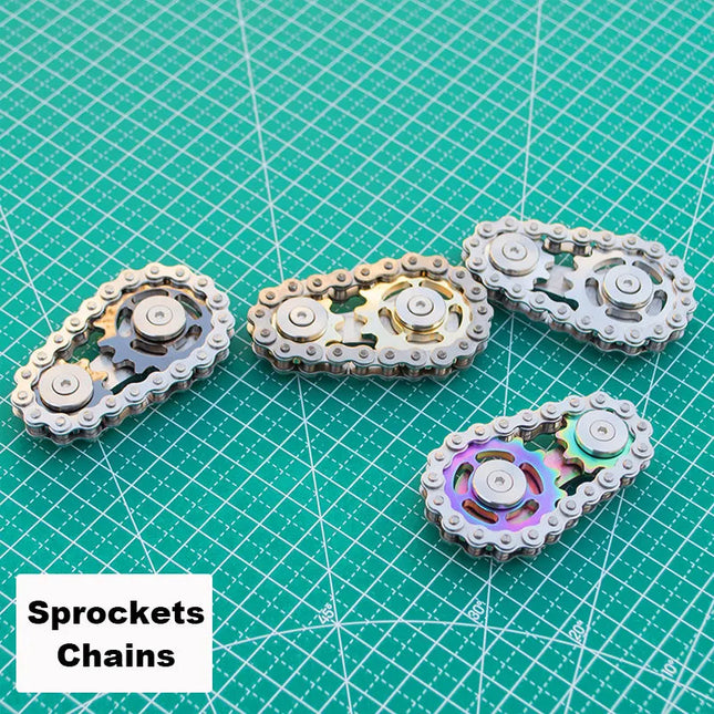 SprocketsChains STAINLESS STEEL SATISFYING CHAIN SPINNER floatingcity